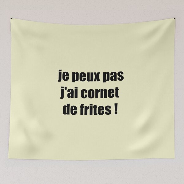 Item preview, humor, funny, comical, I can't have a fries cone! designed and sold by loiret1958.