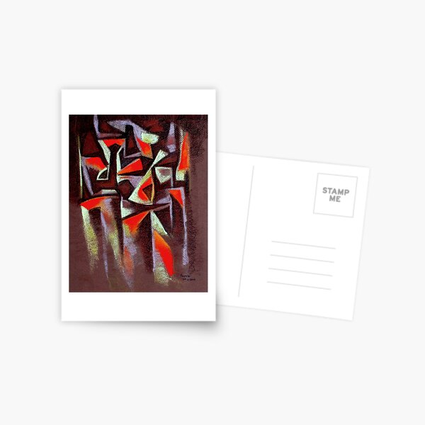 Musicians in the night Postcard