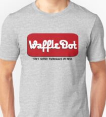 Waffle Bot "They Serve Pancakes in Hell" Unisex T-Shirt