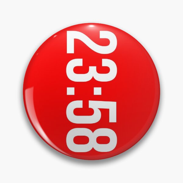 Item preview, 23:58 Red designed and sold by HyperBeamDesign.
