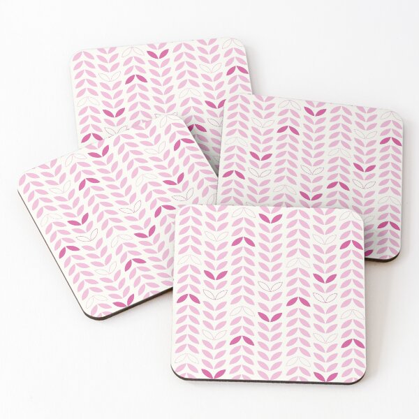 Item preview, Pink Leaf Petal Modern designed and sold by ZoeChapman.