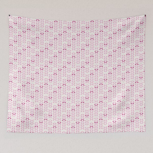 Item preview, Pink Leaf Petal Modern designed and sold by ZoeChapman.