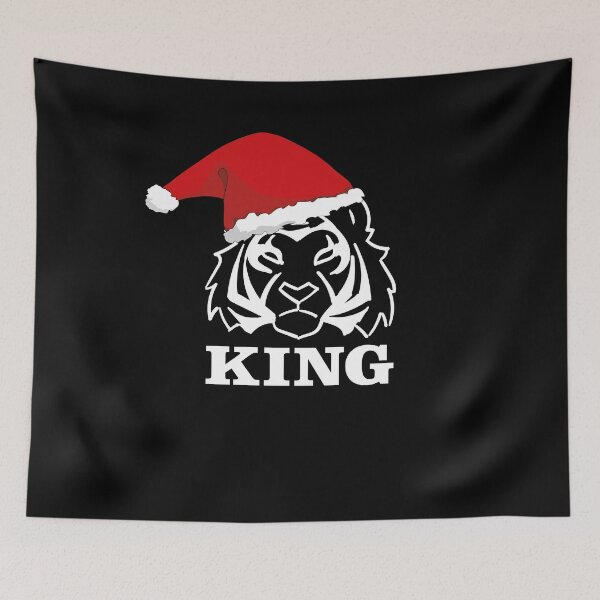 Item preview, Tiger at Christmas King of Beasts Gift King designed and sold by desislogn.