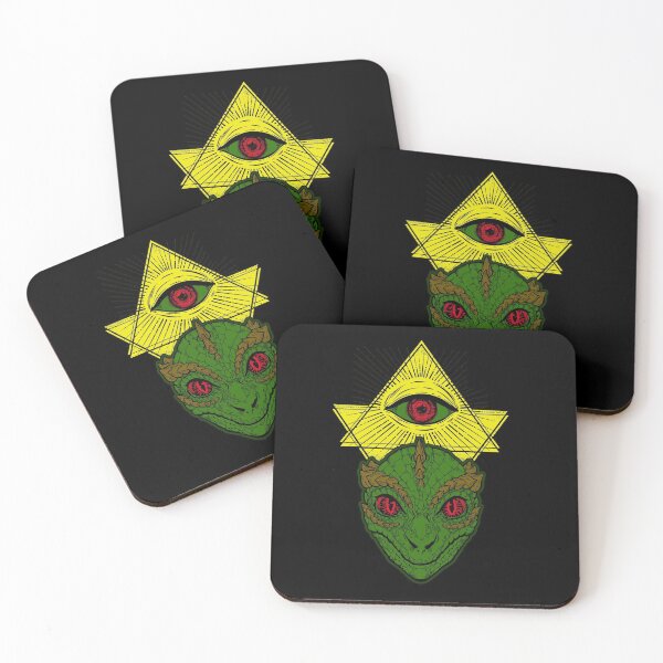 Item preview, Lizard Man All Seeing Eye Conspiracy  designed and sold by AllFourUs.