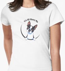 Its All About Me :: Boston Terrier Women's Fitted T-Shirt