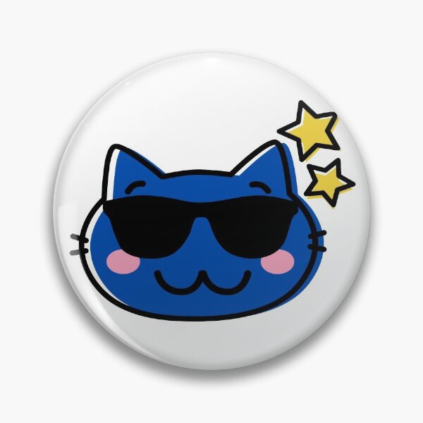 Item preview, Happy Blue Kool Catz designed and sold by Kadeda.