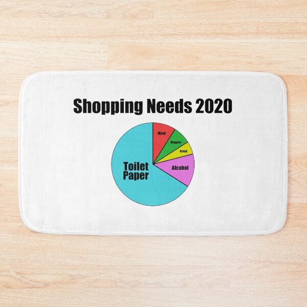 Item preview, Coronavirus Shopping Needs designed and sold by MinimalistRay.