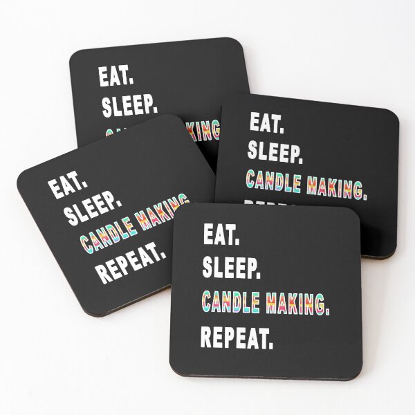 Item preview, Eat. Sleep. Candle Making. Repeat.  designed and sold by iamhewho.