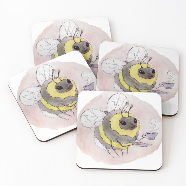 Item preview, A bee with tea  designed and sold by Beelixir.