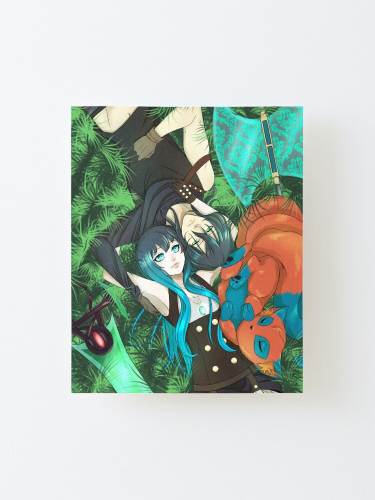 Alternate view of Meadow Mounted Print