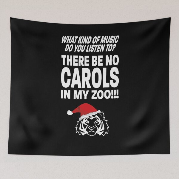 Item preview, There be no Carols in my Zoo Christmas song designed and sold by desislogn.