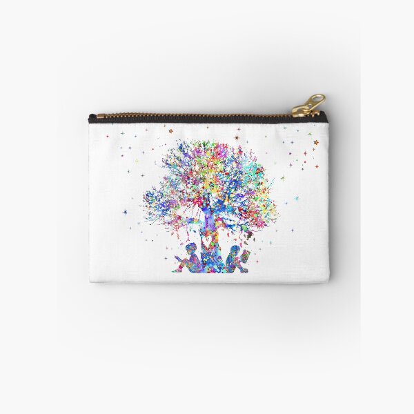 Item preview, Kids reading under tree designed and sold by Rosaliartbook.