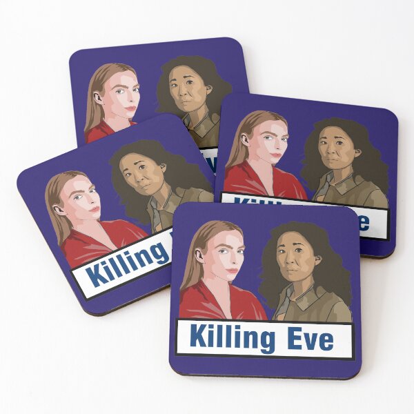 Item preview, Killing Eve- Villanelle and Eve designed and sold by Emilie Boulter.