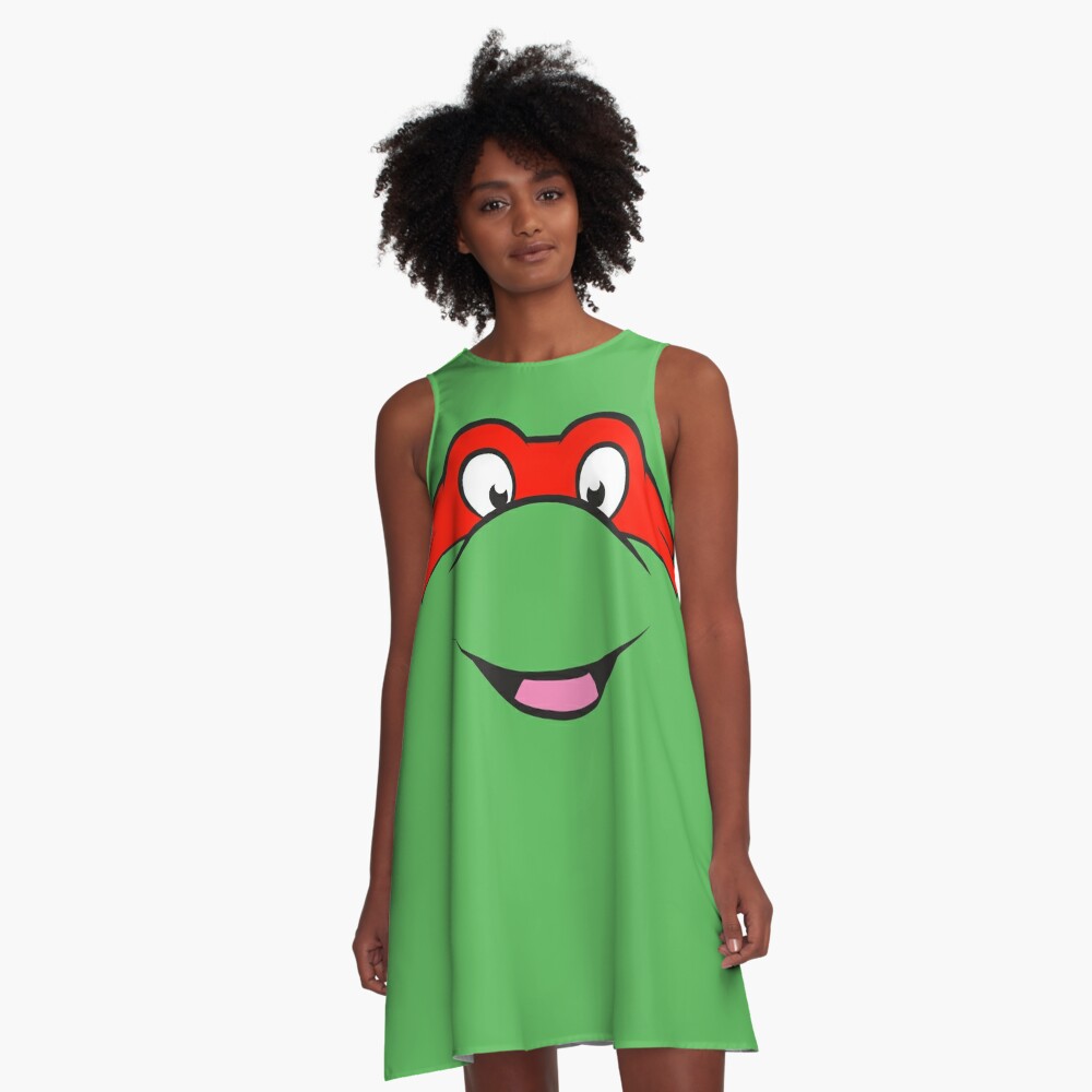 Teenage Mutant Ninja Turtles Raphael Dress Girls' Costume, Small (4-6)