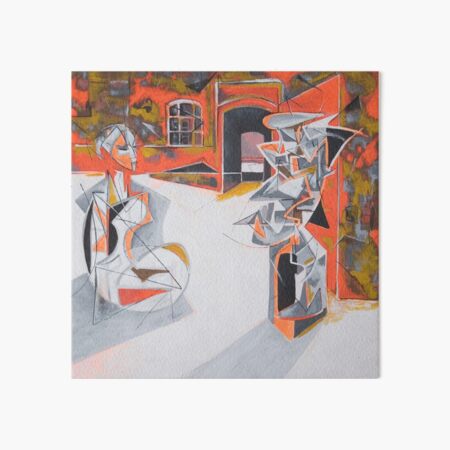 Winter confinement Art Board Print