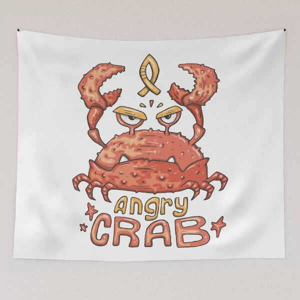 Item preview, Angry Crab designed and sold by Vector Scout Lab.