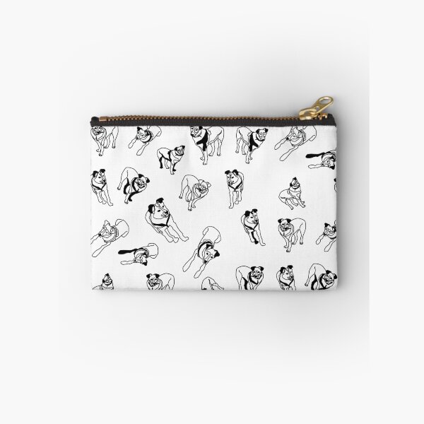 Item preview, Muchos perros en estilo lineal. Ilustración en blanco y negro. Para amantes de los perros. designed and sold by Svetaslavna.