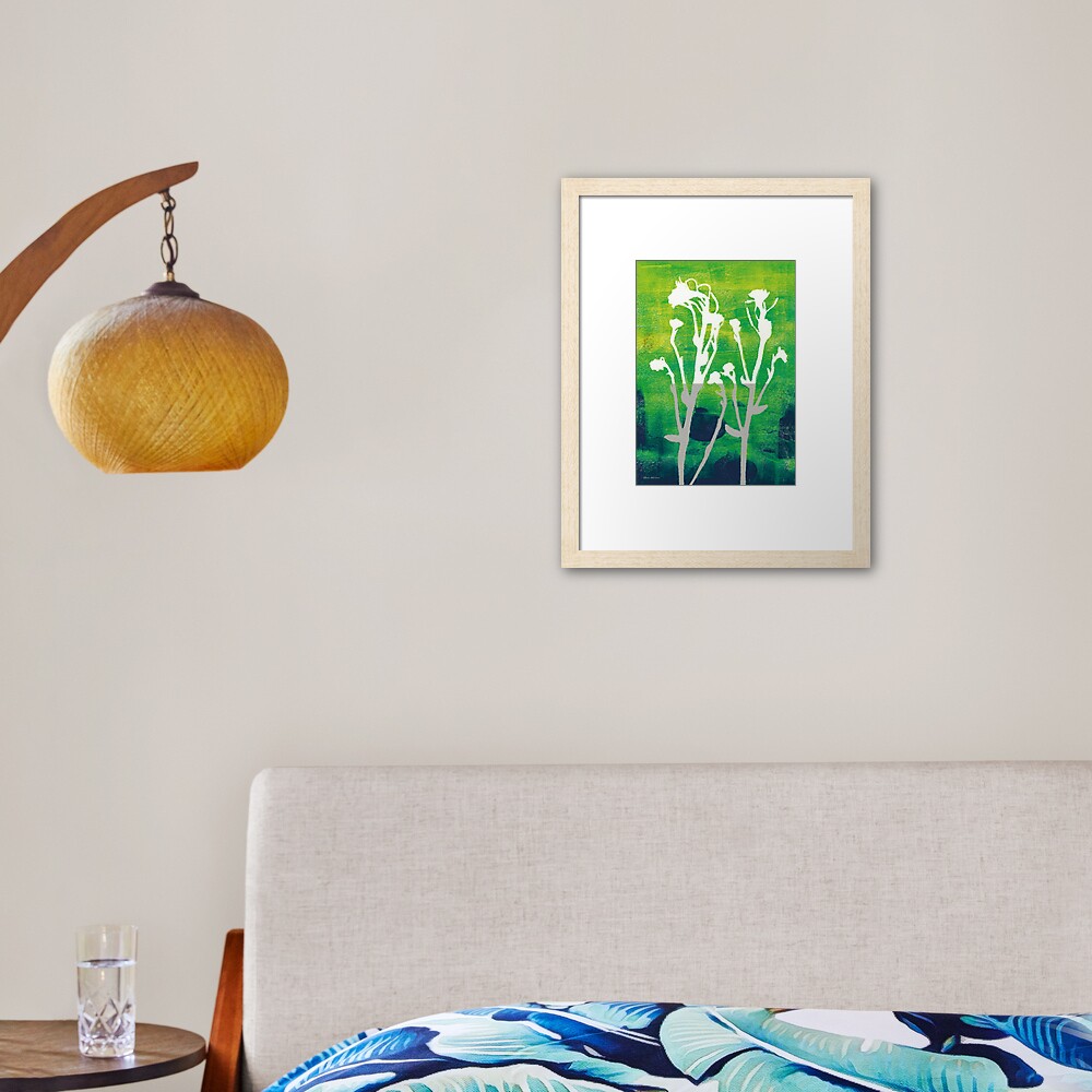 Every day is a new day Framed Art Print