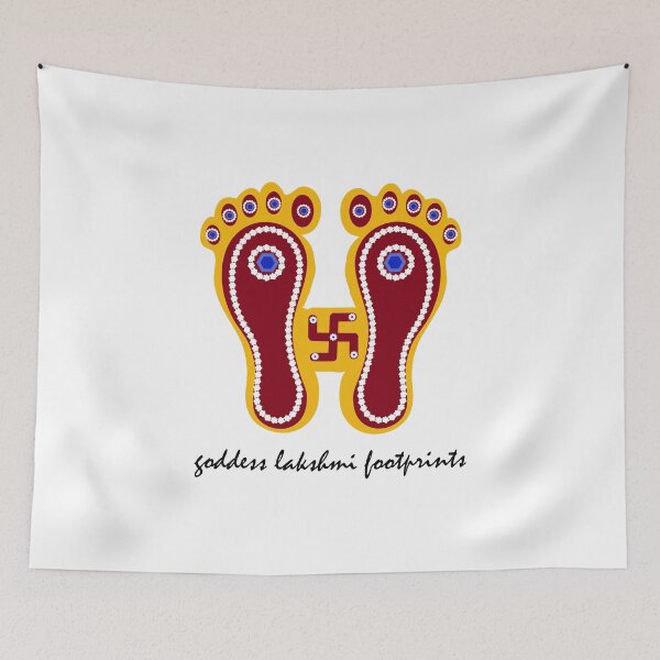 Item preview, Laxmi Charan Paduka | Laxmi Charan foot prints  designed and sold by KARTICK DUTTA.