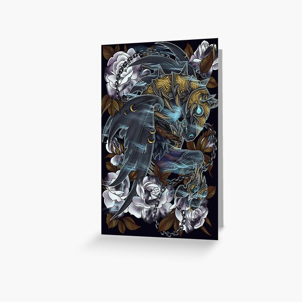 Item preview, Invincible Undead Horse designed and sold by katmewkitty.
