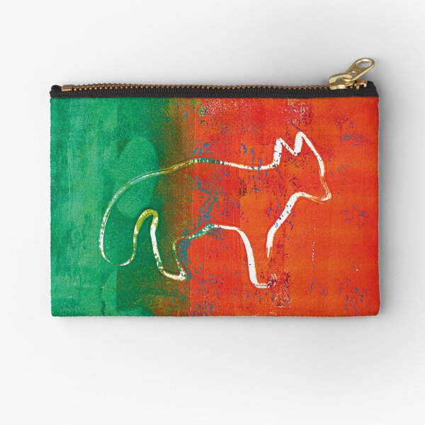 Red fox Zipper Pouch