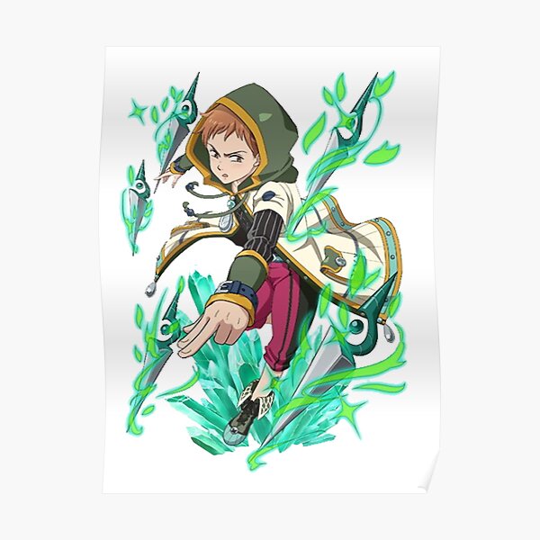 Chemise King Green des sept péchés capitaux Poster