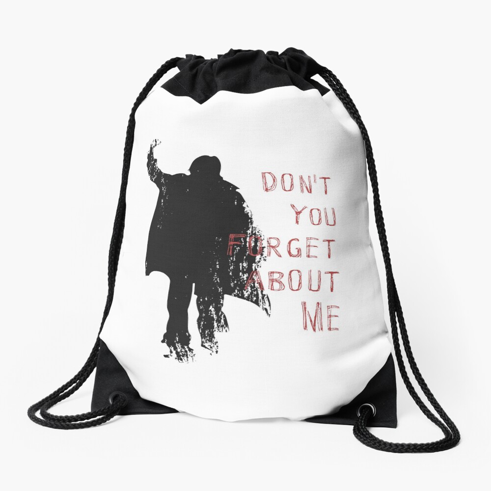 Don't You Forget About Me, 1985. Artwork for Wall Art, Prints, Posters, Tshirts, Men, Youth, Women Drawstring Bag