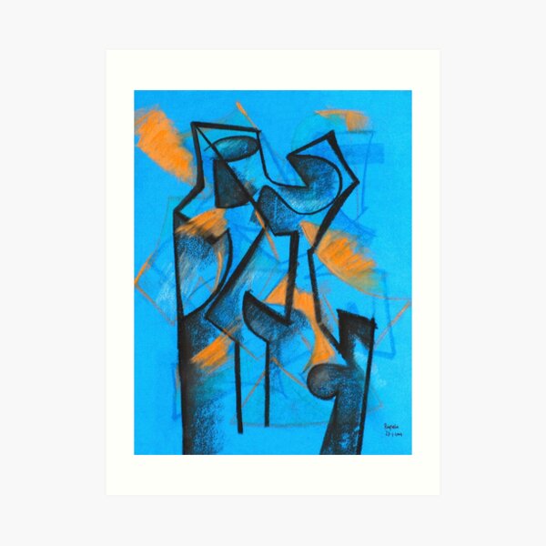 Familie Kunstdruck