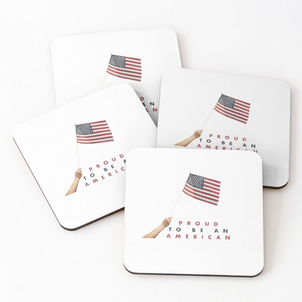 Item preview, PROUD TO BE AN AMERICAN - 4JULY INDEPENDENCE DAY - USA PATRIOTIC designed and sold by Tropical Blood.