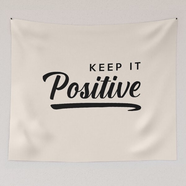 Item preview, Keep it positive designed and sold by Inspire Creativity.