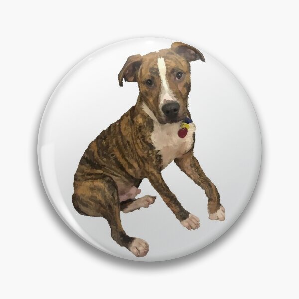 Item preview, Brindle Puppy designed and sold by Lindsey Fletcher.