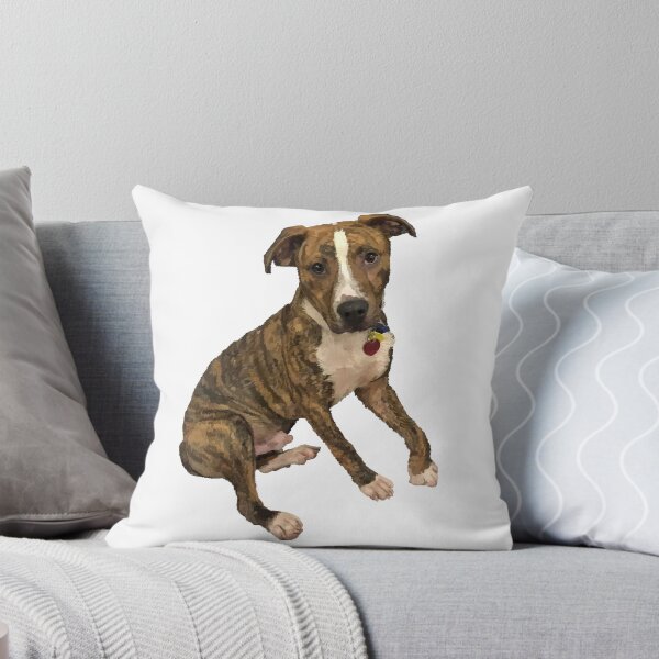 Item preview, Brindle Puppy designed and sold by Lindsey Fletcher.