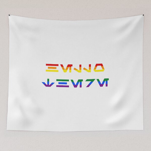 Item preview, Hello There (Aurebesh, Rainbow) designed and sold by figpeep.
