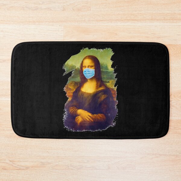 Item preview, Mona Lisa - Leonardo Da Vinci - face mask designed and sold by urban-design.