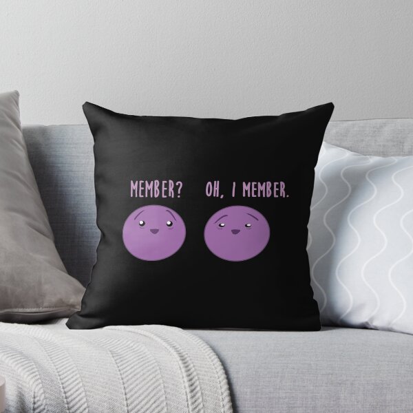 Member Berries : Member Berry Southpark Fanart Print Throw Pillow