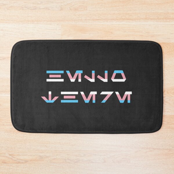 Item preview, Hello There (Aurebesh, Trans Pride) designed and sold by figpeep.