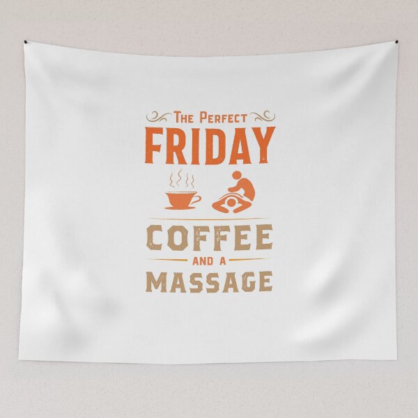 Item preview, The Perfect Friday: Coffee And A Massage designed and sold by AscendMerch.