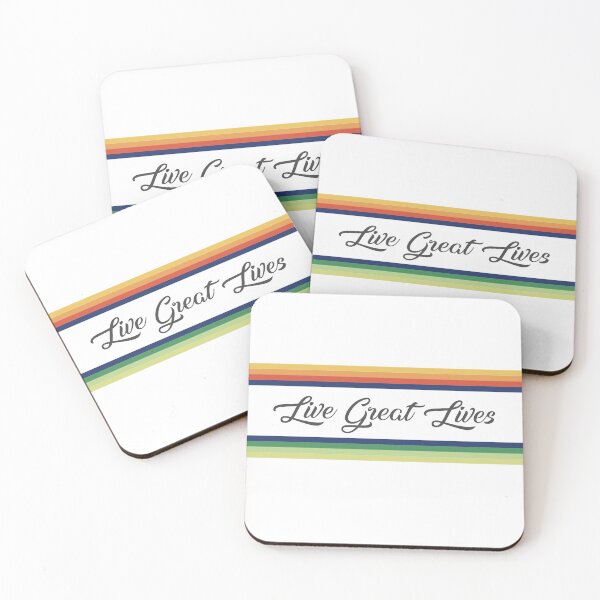 Item preview, Live Great Lives designed and sold by sinsvirtues.