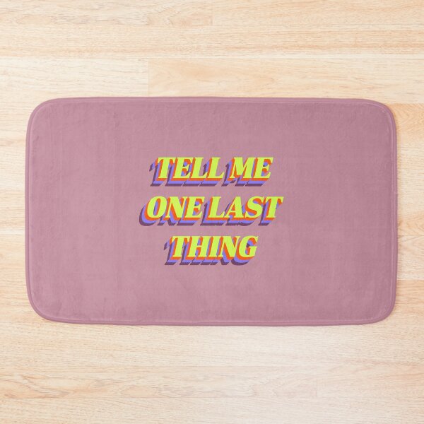 Item preview, Tell Me One Last Thing designed and sold by lumographica.