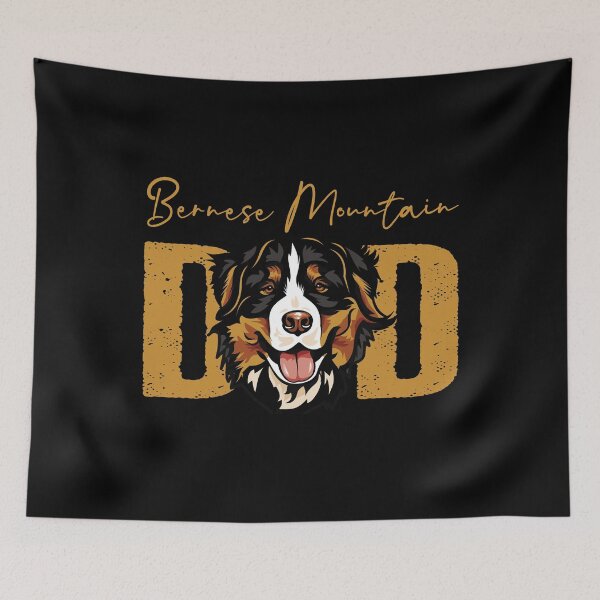 Item preview, Bernese Mountain Dad, Dog Dad Shirt, Gift idea for Bernese Mountain owner, Slim Fit T-Shirt designed and sold by ayotees.