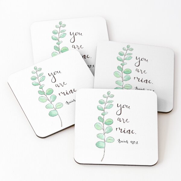 Item preview, You Are Mine Isaiah 43:1 designed and sold by Lizzy Beth.