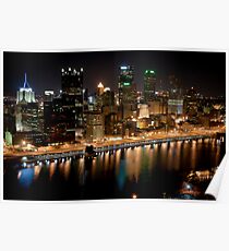 Pittsburgh Skyline Poster