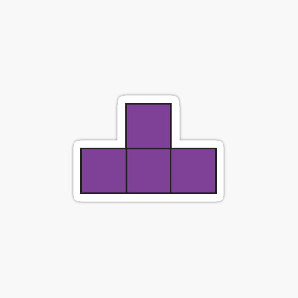 PurpleTetris Sticker