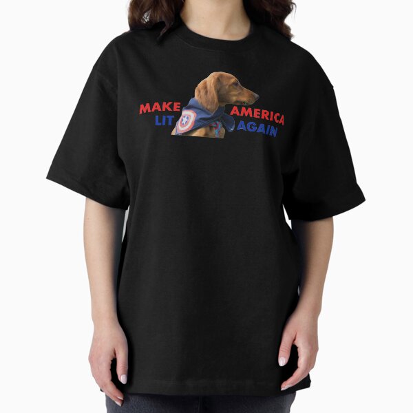 Item preview, MAKE AMERICA LIT AGAIN - 4 JULY - INDEPENDENCE DAY - DOG - SERIOUS DOG designed and sold by Tropical Blood.