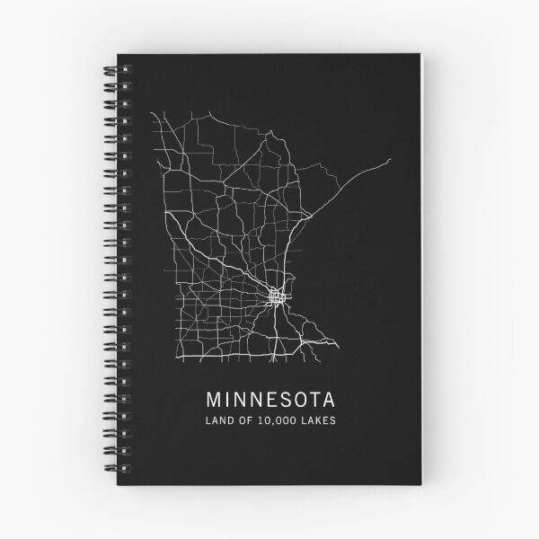 Item preview, Minnesota State Road Map designed and sold by clarkstpress.