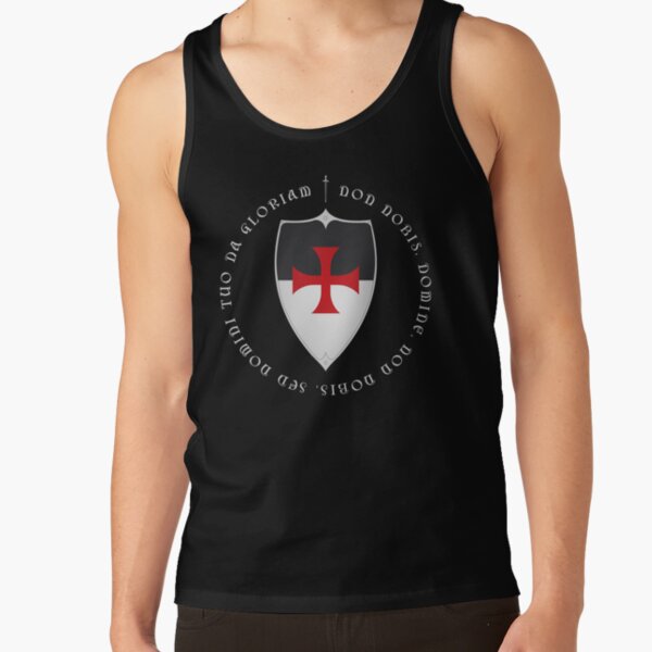 Item preview, Knights Templar Crusader Motto and Cross designed and sold by Beltschazar.