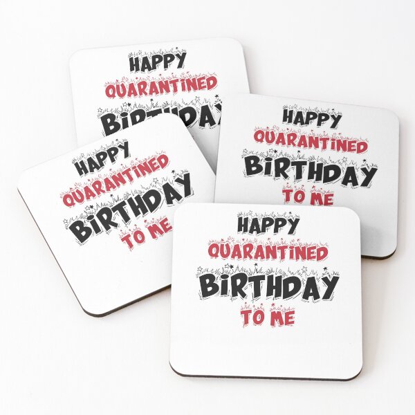 Artikelvorschau, Happy Quarantined Birthday To Me Shirt, Quarantäneleben T-Shirt, Geburtstagsshirt entworfen und verkauft von Noussairox.