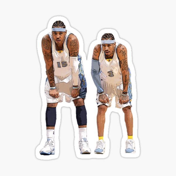 Carmelo Anthony and Allen Iverson Sticker