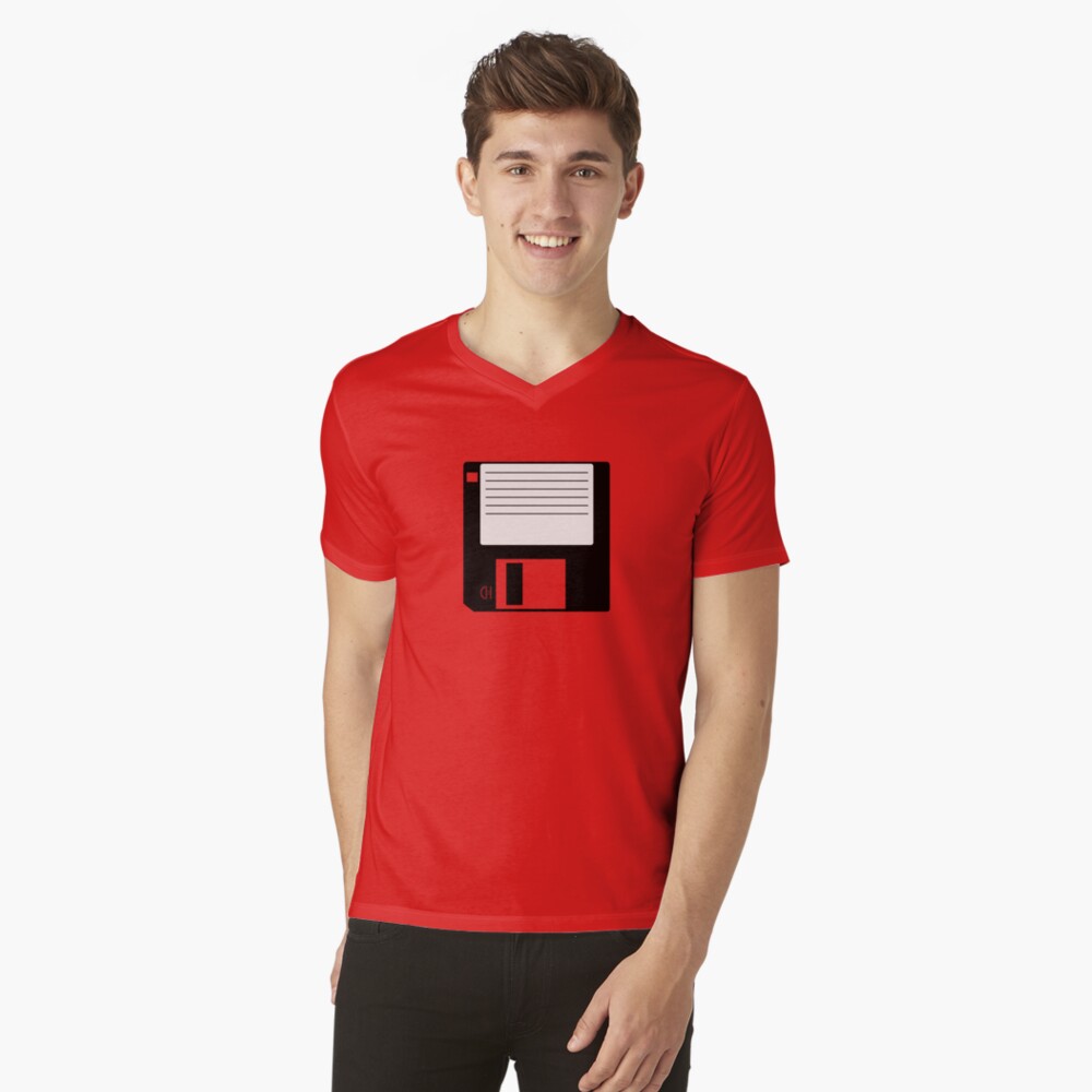 Item preview, V-Neck T-Shirt designed and sold by squinter-mac.