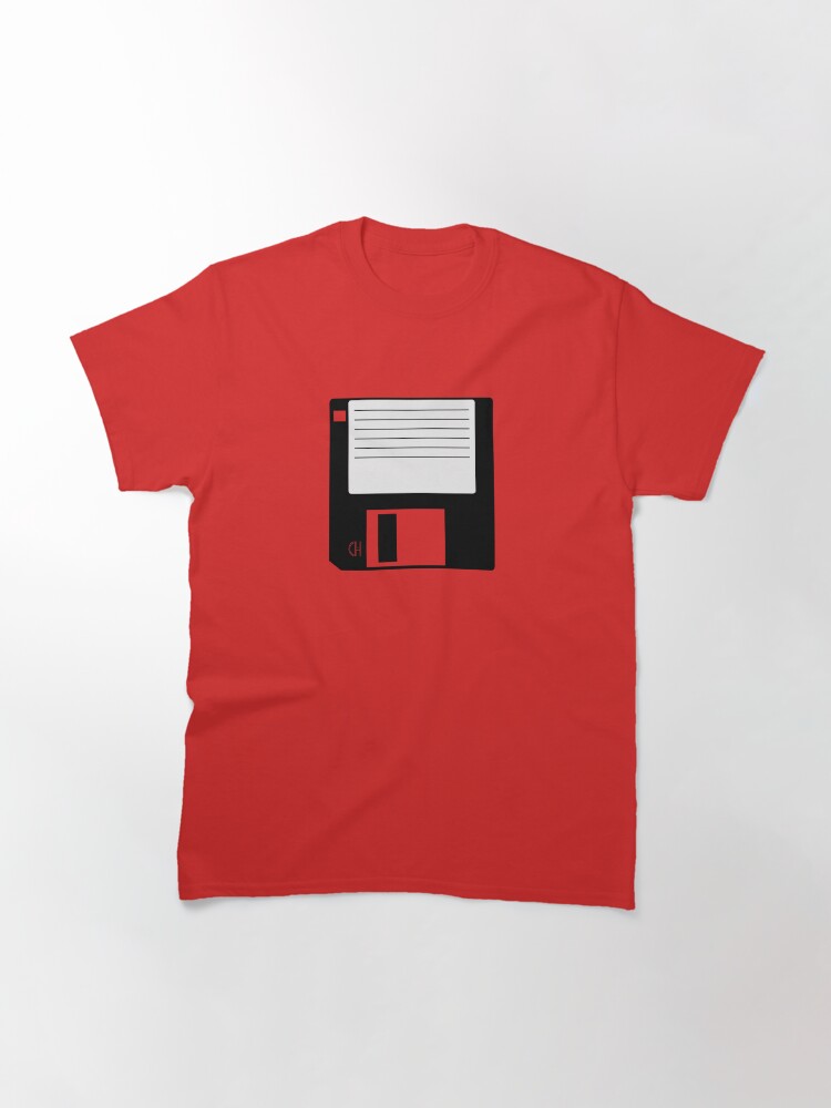 Alternate view of Floppy Disk 3.5-inch Classic T-Shirt